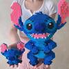 New In Stock  Building Block Stitch Giant Stitzer Assembly Toy Children'S Birthday Gift Puzzle Desktop Decoration