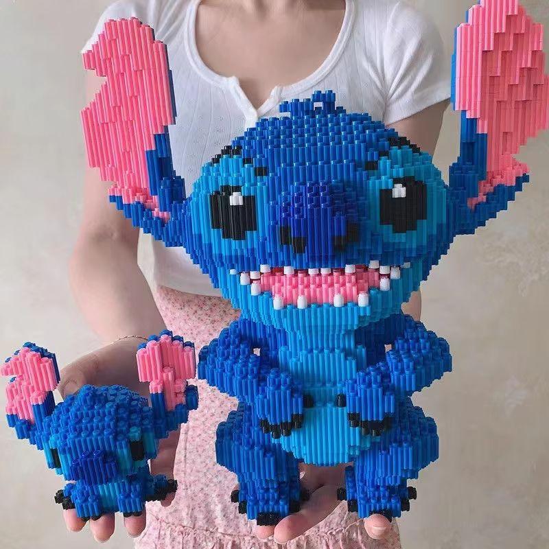 New In Stock  Building Block Stitch Giant Stitzer Assembly Toy Children'S Birthday Gift Puzzle Desktop Decoration