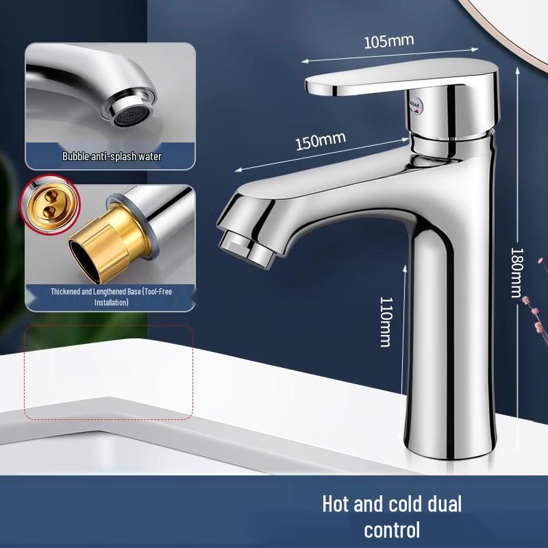 TLXT Hot & Cold Washbasin Faucet