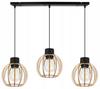 Hanging Lamp, Ceiling Chandelier, Wooden, Led Lampshade
