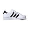 Adidas Originals SUPERSTAR Floral Wear-Resistant Low-Top Kids' Skateboarding Shoes White Children Aged 3-7 Years Old FW0777
