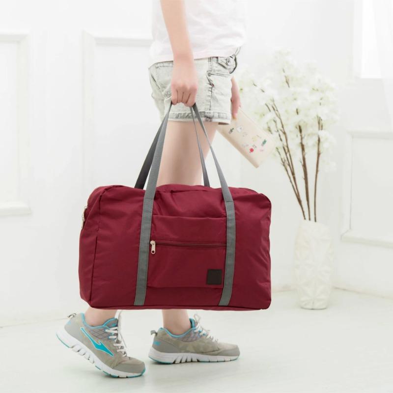 Travel Luggage Bag Gym Bags Waterproof Nylon Sports Handbags Women Yoga Swimming Dry Wet