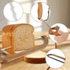 Sourdough Bread Slicer for Homemade Bread Wooden Breads Bow Knife with Stainless Steel Blades Serrated Sourdough Breads Knife
