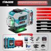 High Precision 16-Line Green Laser Level with Infrared and Strong Light