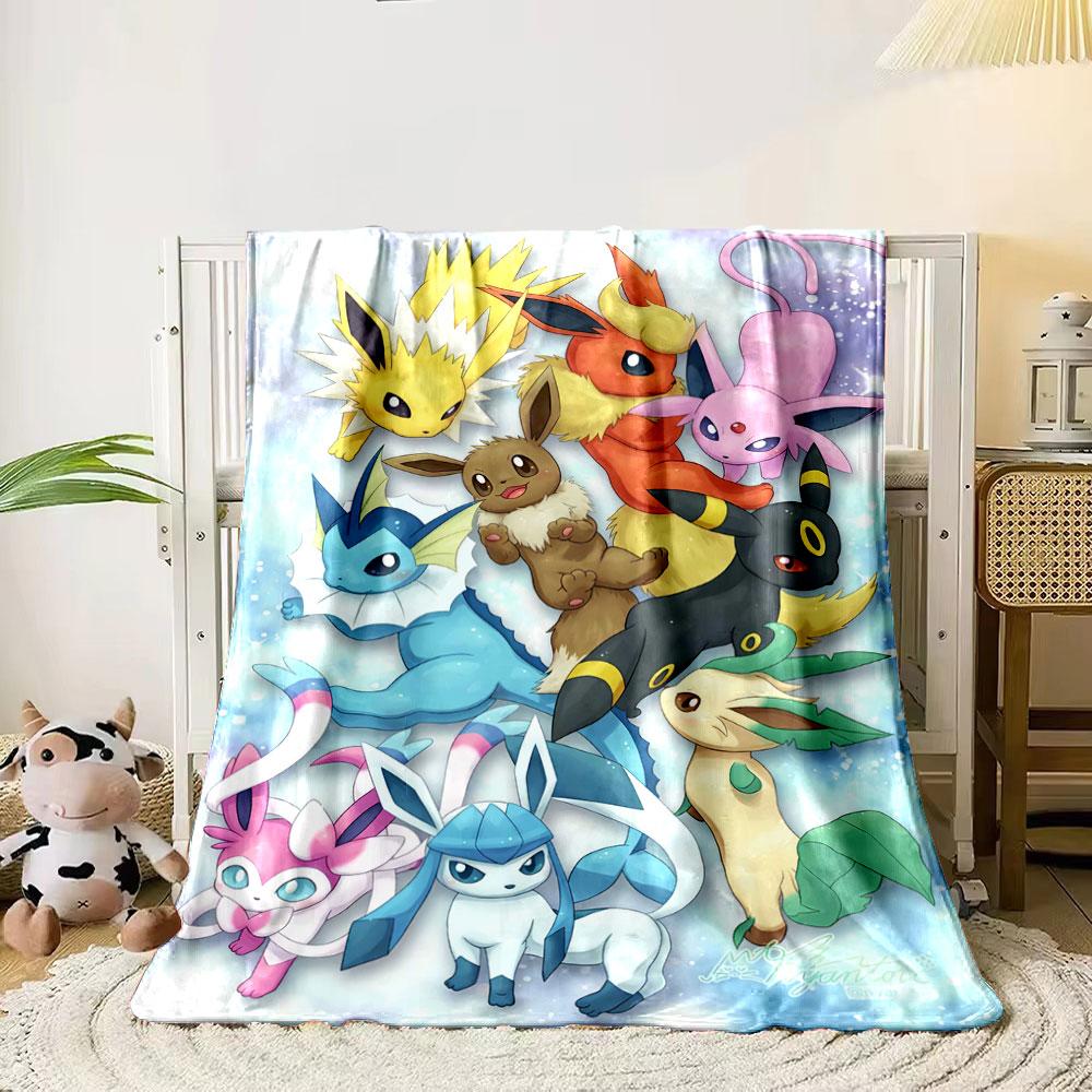 

The image shows various colorful fox-like creatures with distinct features. for all seasons blanket lunch break throw gift 80cm x 120cm