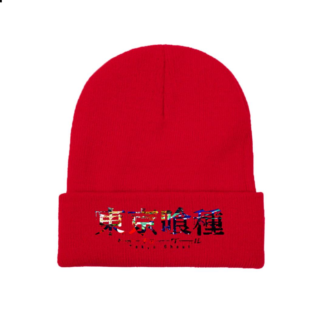Tokyo Ghoul Strickmütze, Mützen, Wintermützen, warme Polyester-Freizeitmütze, Unisex, Damen