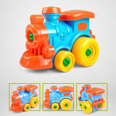 Děti DIY Demontáž letadlo Auto stavební bloky Model Tool se šroubovákem sestavené