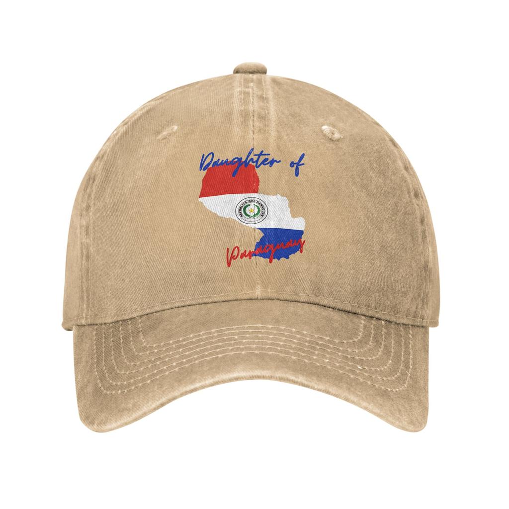 Paraguay Flag Baseball Caps Accessories for Unisex Women Adjustable Trucker Hat
