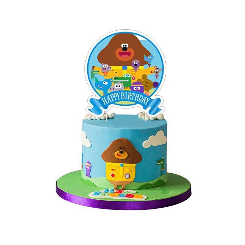 

Дагги Хей Принадлежности для дня рождения Тор Топпер Баннер Воздушный шар Тематический декор Вечеринка Big Cake Insert