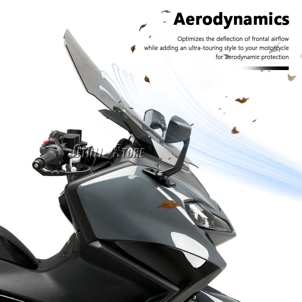 Motorrad Zubehör Für YAMAHA TMAX560 TMAX 560 T-MAXA560 T-max 560 2022 2023 2024 Windschild Windschutzscheibe Windabweiser Schutz
