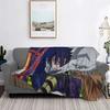 My Hero Academia Anime Tamaki Amajiki Soft Warm Flannel Throw Blanket for Bed Sofa Living Room Picnic Home Decor