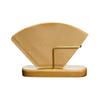 Wood Paper Rack Stylish Wooden Filtering Papers Stand Fan Shapes Filter Tissue Holder Ornament Gift for Coffee Lovers