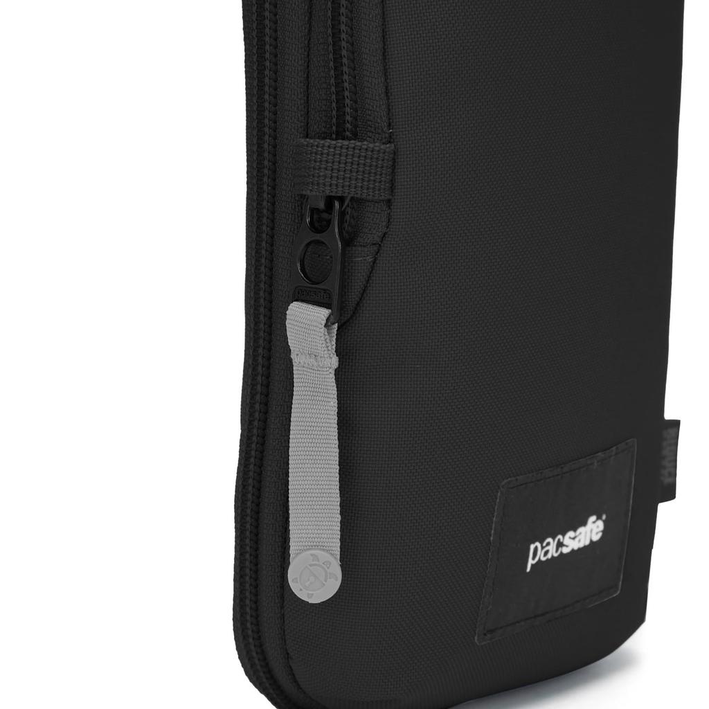 Pacsafe GO Anti-Theft Tech Crossbody, Jet Black, Jet Black