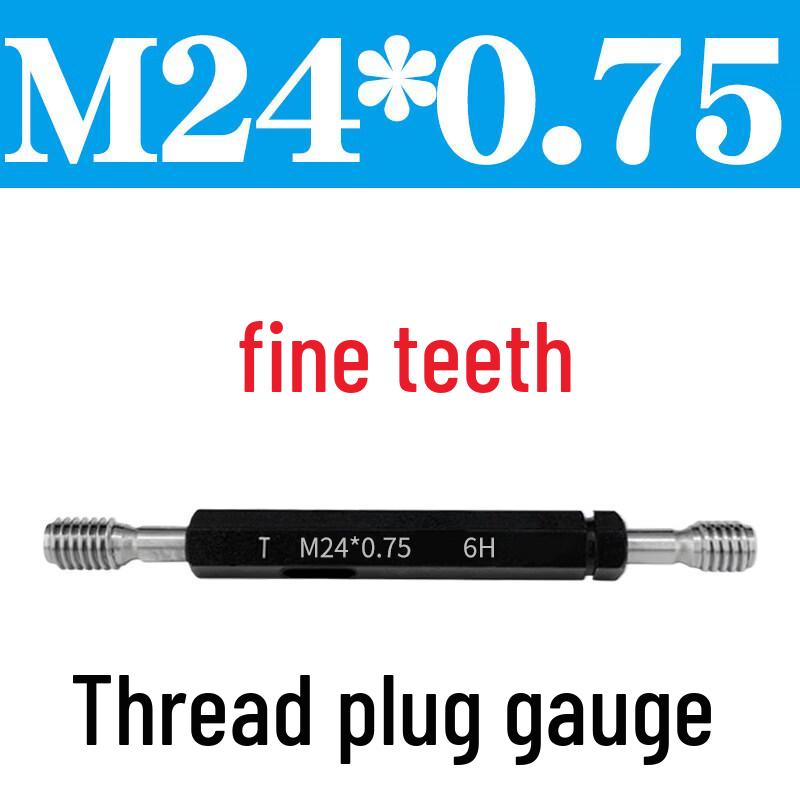 Jundingying M24x0.75 Metric Thread Plug Gauge