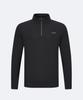 K-Swiss Men'S Kaipro Active Zip-Up Long Sleeve Tee_1Kstlsu004Bk