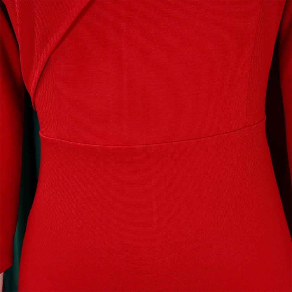 Large Size Women Summer Fashion Long Sleeves Short Dress Ladies Elegant One Piece Solid Sheath Dress