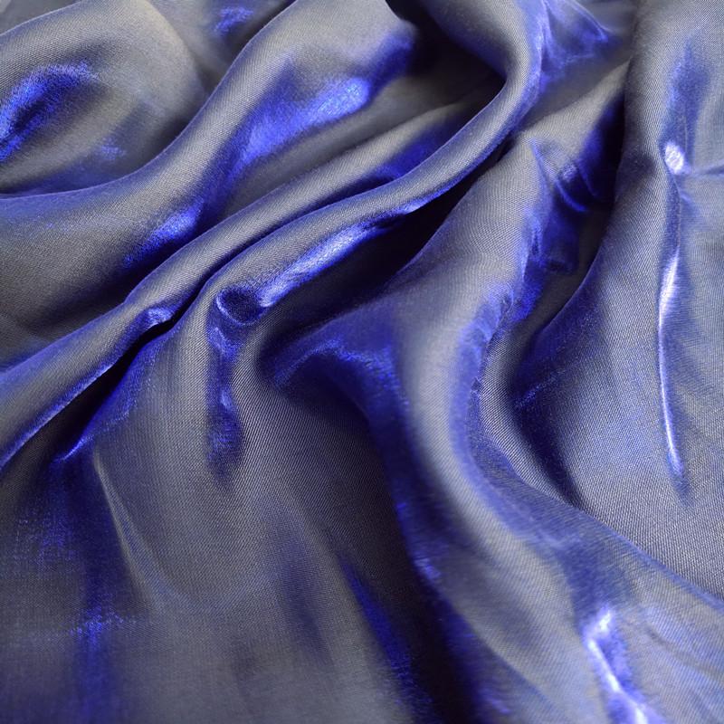Barevné sklo Hedvábný satén Gradient Látkové šaty Svatební Světle glazovaný satén Hanfu Látka Diy Mořská panna Tkanina na pozadí Ubrus