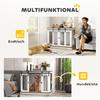 Hundeboxmöbel für große Hunde, Doppelte Hundebox für kleine Hunde