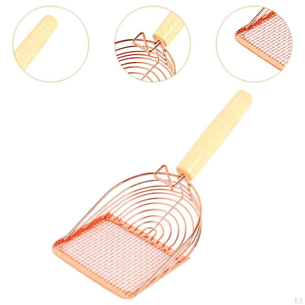 Cat Waste Scooper Portable Deep Spoon Sand Pet Cleaning for Lizards Bunny Puppy