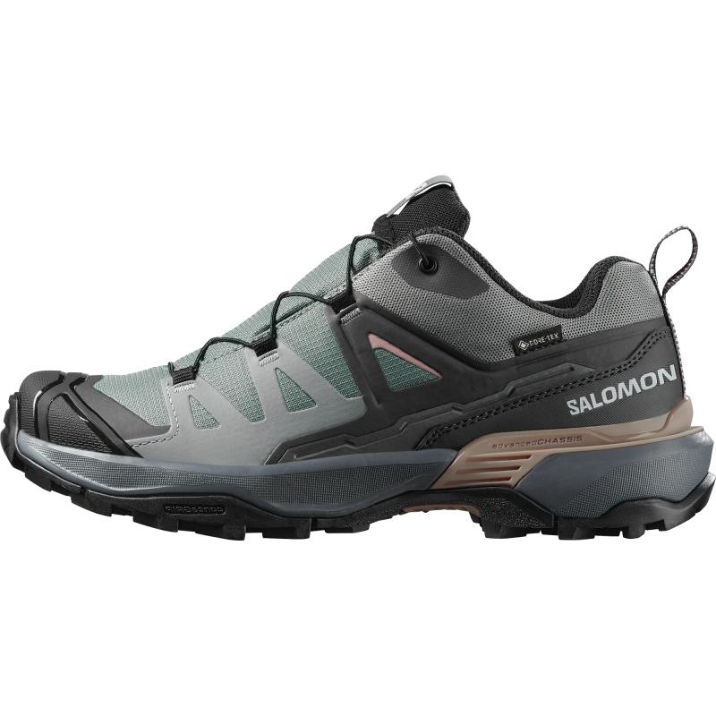 SALOMON X ULTRA 360 Hiking Shoes Women's Black Gray Sneakers L47982300