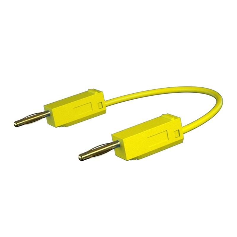 Gold Plate Banana Plugs Test Leads with 2mm Layer Lift Corrosion Resist for High Current 10amp 600V Electrical Testing