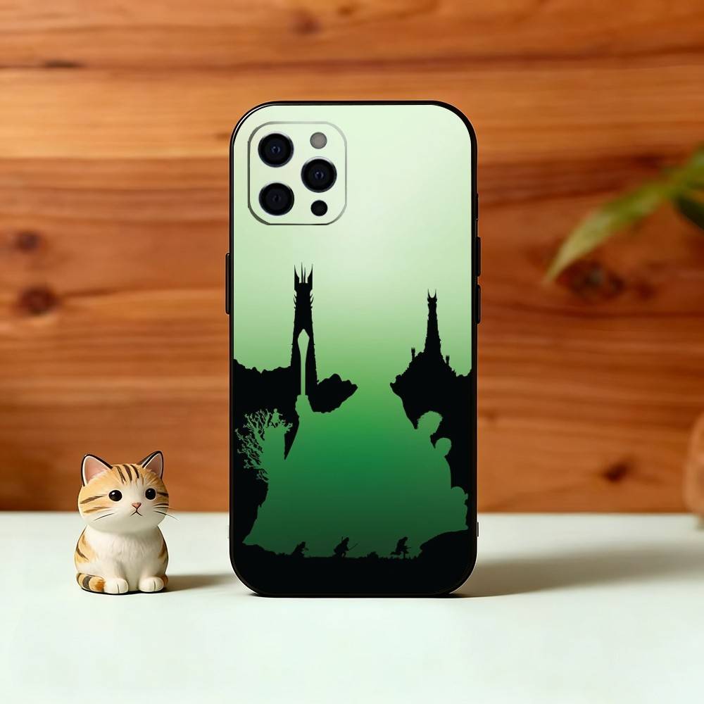 Lrd TV of Rngs Phone Case For iPhone 17, 16,15,14,13,12,11 Plus,Pro Max, Others Soft Black Cover