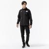Training Wear Authentic Techshield Hybrid Jacket Easy To Move 32MCDMA1 Unisex Black Size 2XL [Mizuno] - In, Windproof, Water-Repellent - - - -