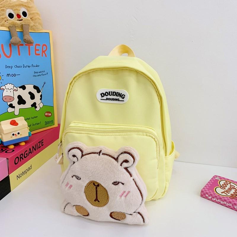 School Bag New Love Cartoon 3-6 Years Old Children's Bag Boys and Girls Preschool Light Spine Backpack