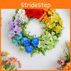 Flower Colorful Artificial Garland Door Hanging Decoration Festive Prop Venue