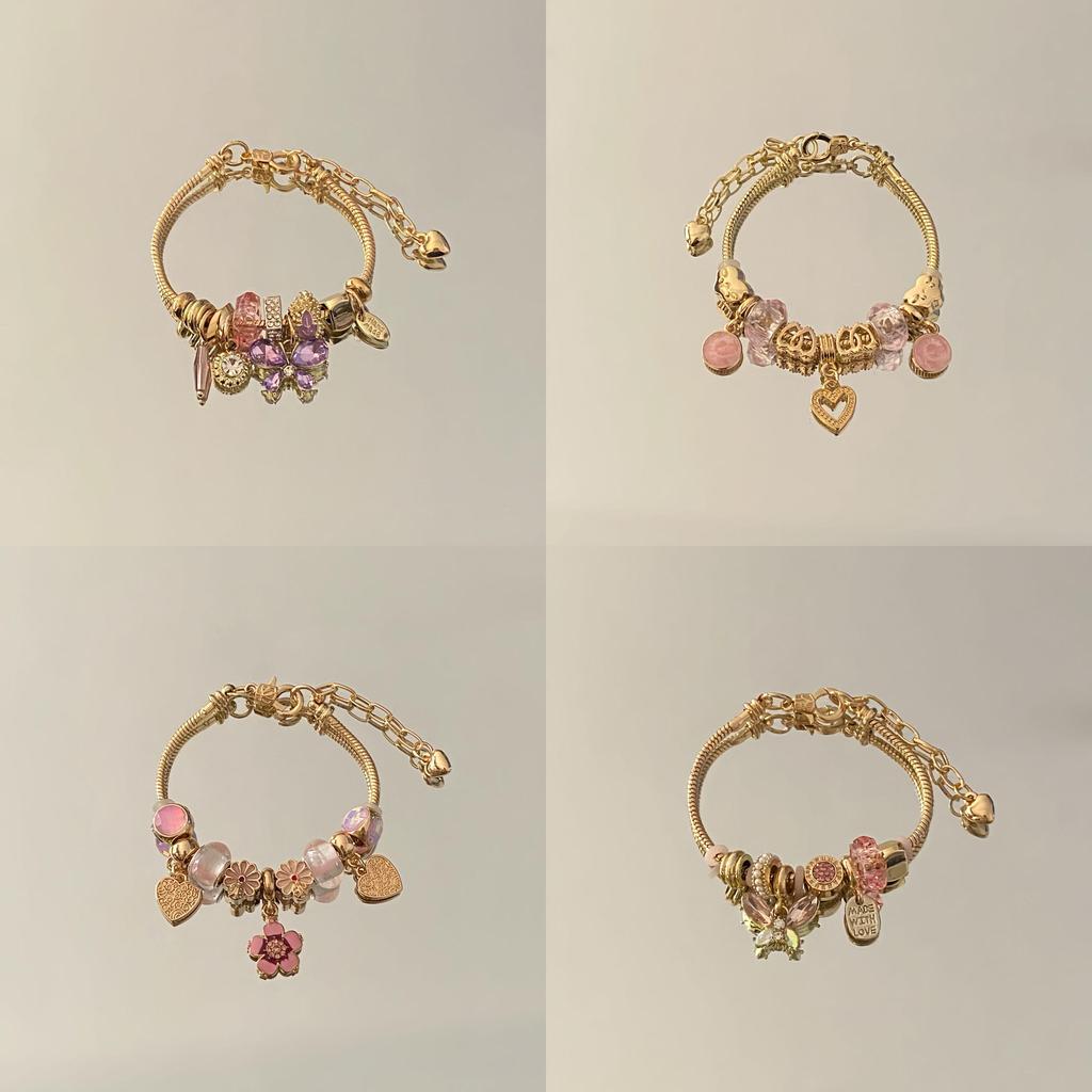 Butterfly Crystal Alloy Bracelet For Women And Men Fashion Jewelry Accessory