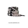 Klassische Tierprint Schnürsenkel Flach AF1/AJ Sneaker Schnürsenkel Tiger/Schlange/Leopard Print Schnürsenkel für 120/140/160CM Schnürsenkel