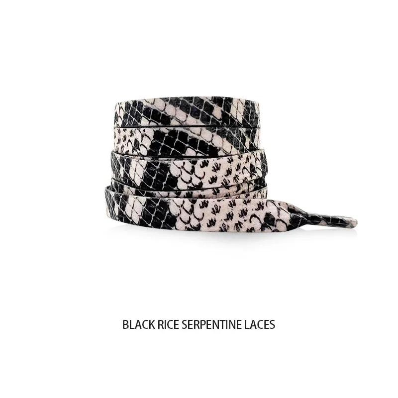 Klassische Tierprint Schnürsenkel Flach AF1/AJ Sneaker Schnürsenkel Tiger/Schlange/Leopard Print Schnürsenkel für 120/140/160CM Schnürsenkel