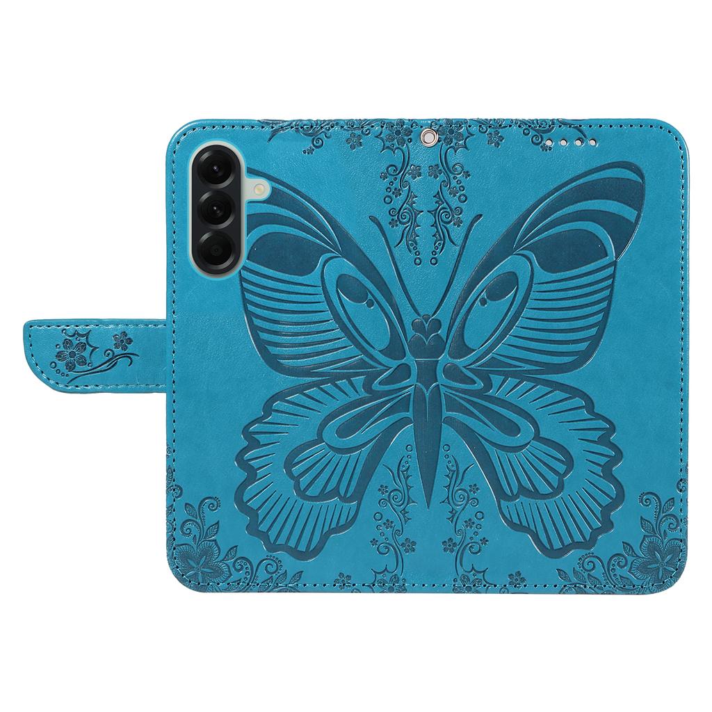 For Samsung Galaxy A57 5G Case Butterfly Pattern PU Leather Folio Flip Phone Cover