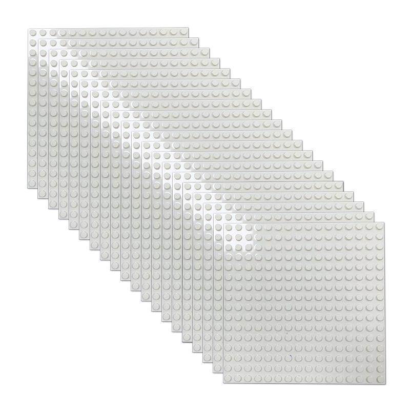 

Non-Toxic 20Pcs 16X16 Block Base Plate Compatible With Mainstream Brands Play Children S Creativity Toy Base Accessories 20pcs16x16