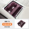 For Zeekr 7X 2025 2026 Car Center Console Cup Holder Wireless Charging Storage Box Silicone Anti-Slip Decorative Accessories