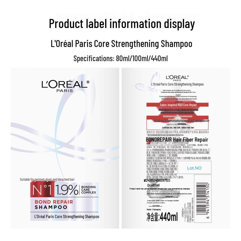 Shampooing Fortifiant pour Cheveux L'Oréal