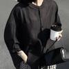 New Summer Plus Size Women's Light Luxury Korean Style Mesh Short-Sleeve Cotton Linen Shirt