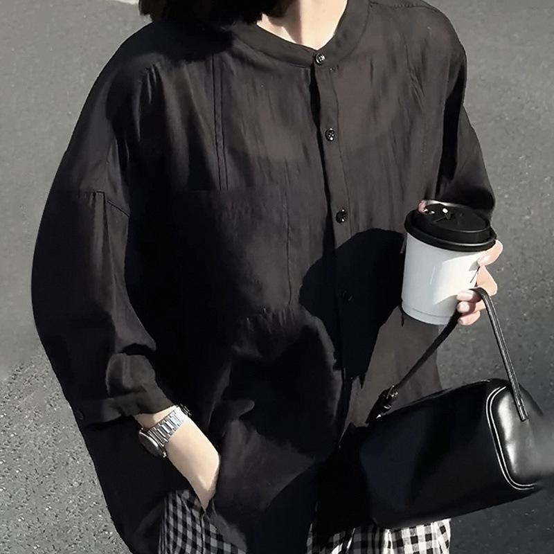 

New Summer Plus Size Women s Light Luxury Korean Style Mesh Short-Sleeve Cotton Linen Shirt Large 2XL