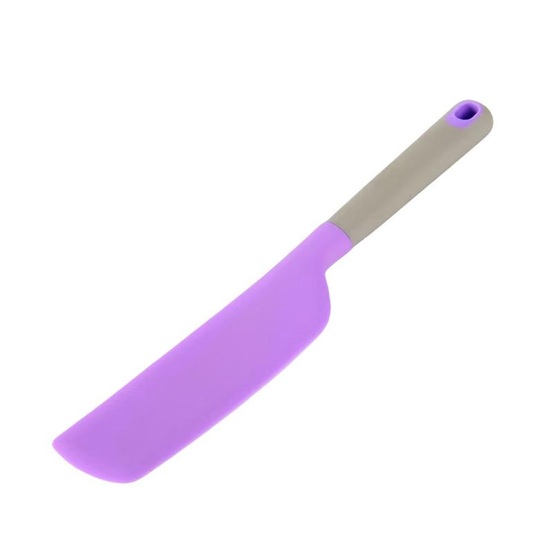 Heat Resistant Silicone Spatula Frying Pan Shovel Mixing Scraper Kitchen Bakeware Utensil Handle Scraper Cookware Tool
