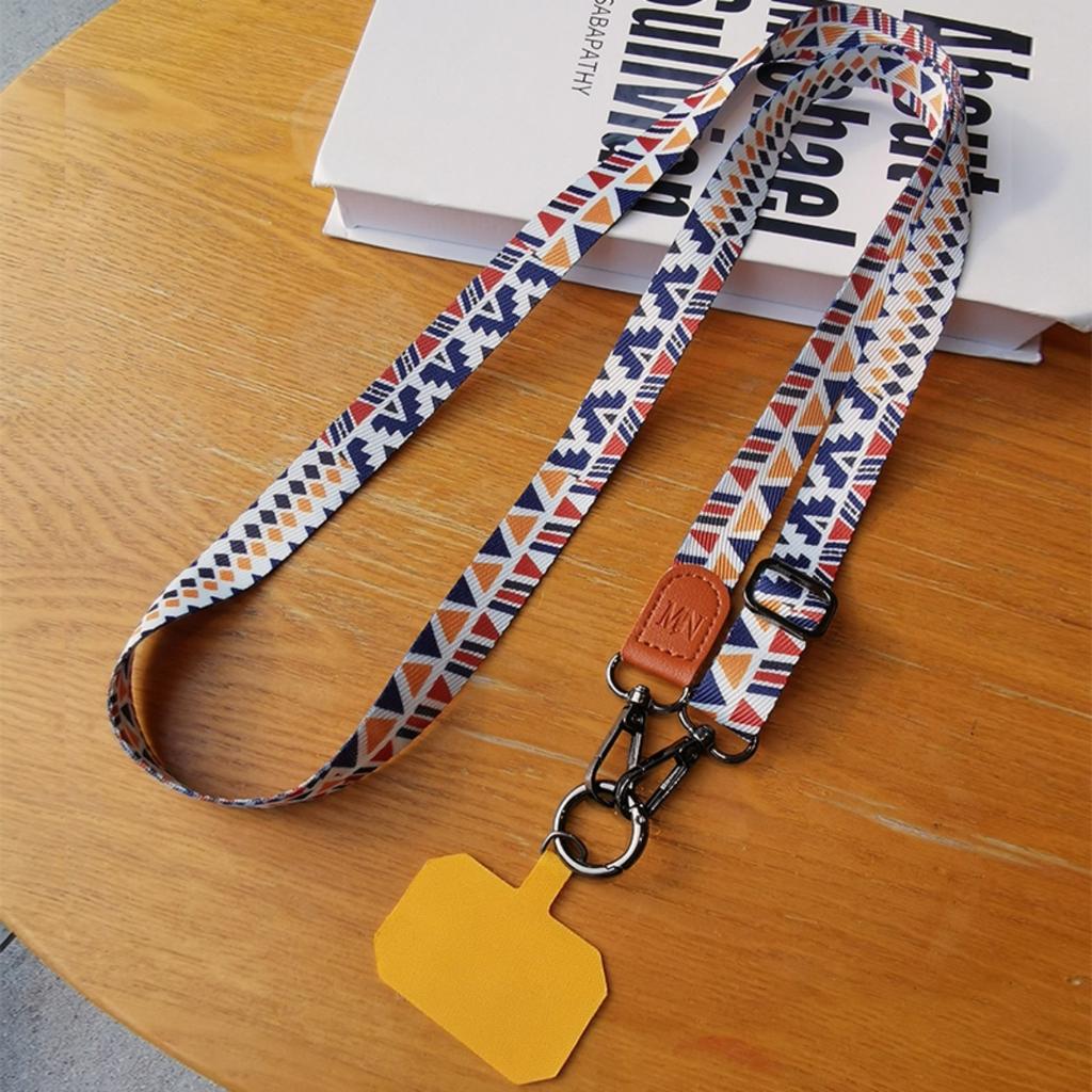 Flowers Plants Series Neck Strap Lanyard for Key Keychain Mobile Phone Charm USB Badge Hang Rope Lariat Accessories Holiday Gift