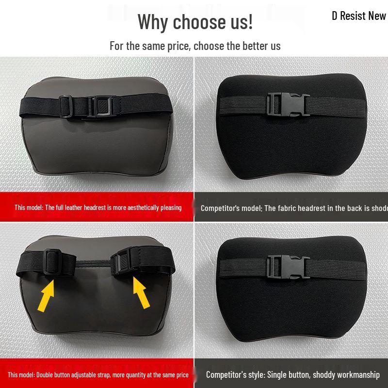 BYD Han DMI Luxury Sport Seat Headrest & Lumbar Support Pillow