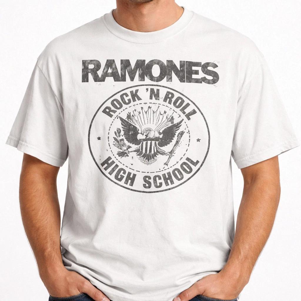 Vintage Punk Rock Graphic Tee Rock N Roll Retro Music Shirt Unisex S-3XL L