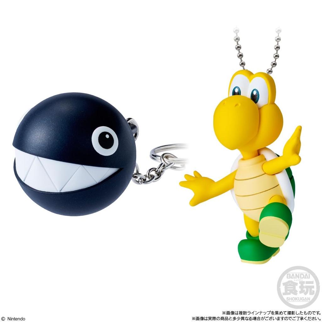 Bandai Super Mario Mascot Charm Collection 2 Chewing Gum Candy Toys (Box Set of 10)