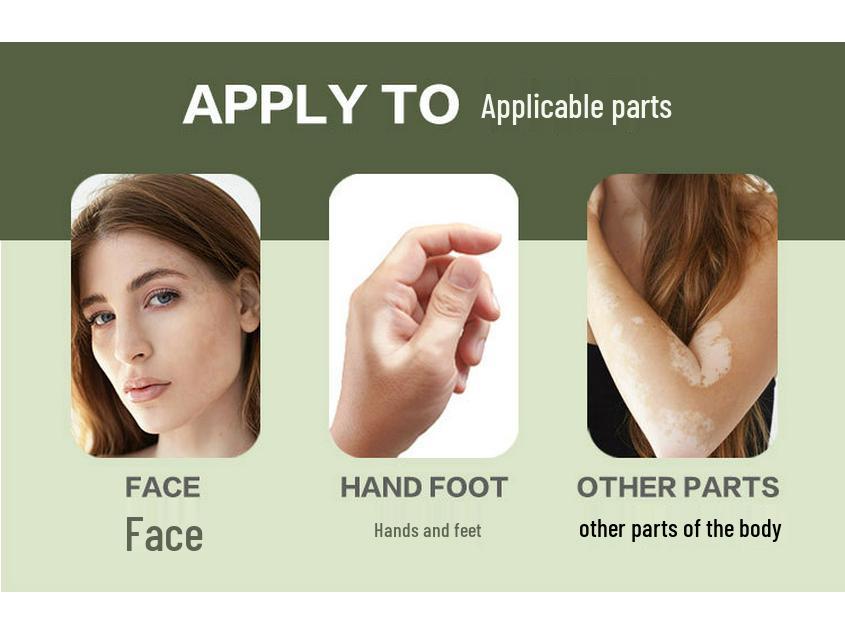 Gai Tuolin Vattentät Vitiligo Täckkräm & Penna