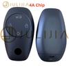 JULIJIA Original for Leapmotor S01 T03 C11 C01 Car Smart Remote Key ID4a Chip 433Mhz Car Remote Key Keyless Smart Key