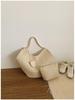 2026 Autumn Korean Woven Texture Bucket Bag - Trendy Large Capacity Shoulder Bag for Women and Kids