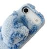 For iPhone Air Case 3D Heart Plush TPU Winter Warm Soft TPU Phone Cover