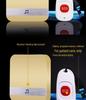 Senior Wireless Emergency Call Button for Long-Distance Assistance: One-Touch Bedside Alarm Bell