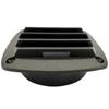 Simple Installation RV Vent Cover In Black For Clean Ventilation Exhaust Vent Ventilation Plate For Exhaust Ventilation
