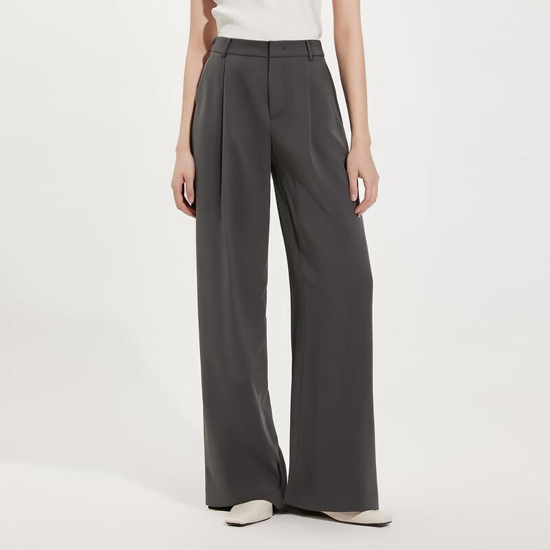 Women's High-Waist Slim-Fit Commuter Suit Trousers